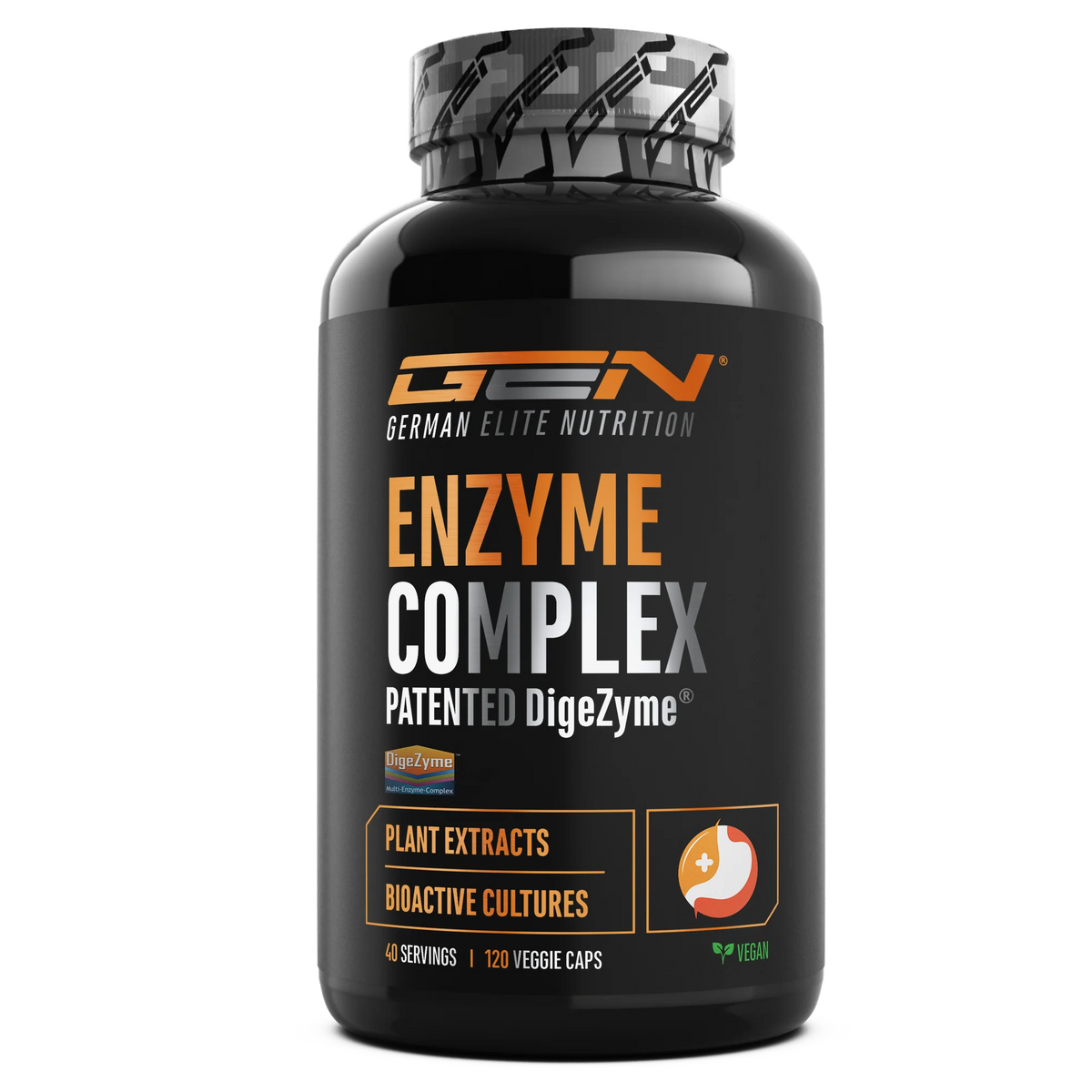 GEN Enzyme Complex – DigeZyme® – 120 vegan capsules
