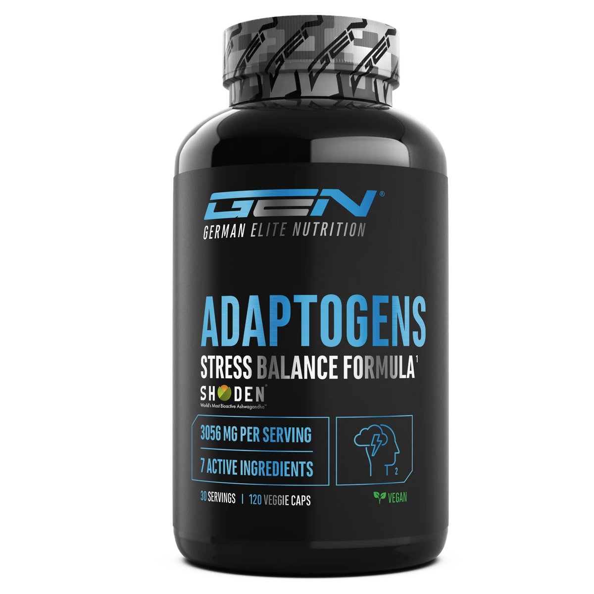 GEN Adaptogens – Stress Balance Formula – 120 vegan capsules
