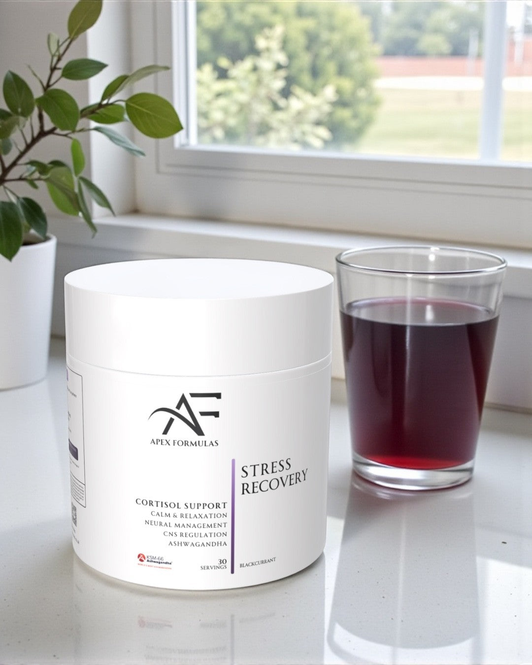 Apex Formulas Stress Recovery Blackcurrant