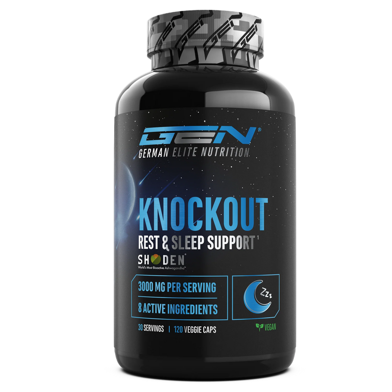 GEN Knockout – Rest & Sleep Support – 120 vegan capsules