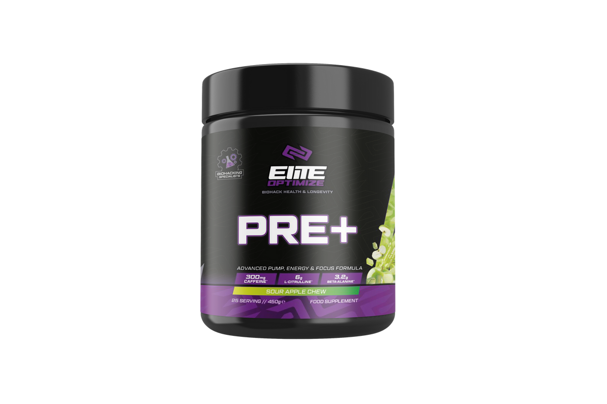 Elite Optimize PRE+ Pre-Workout pot