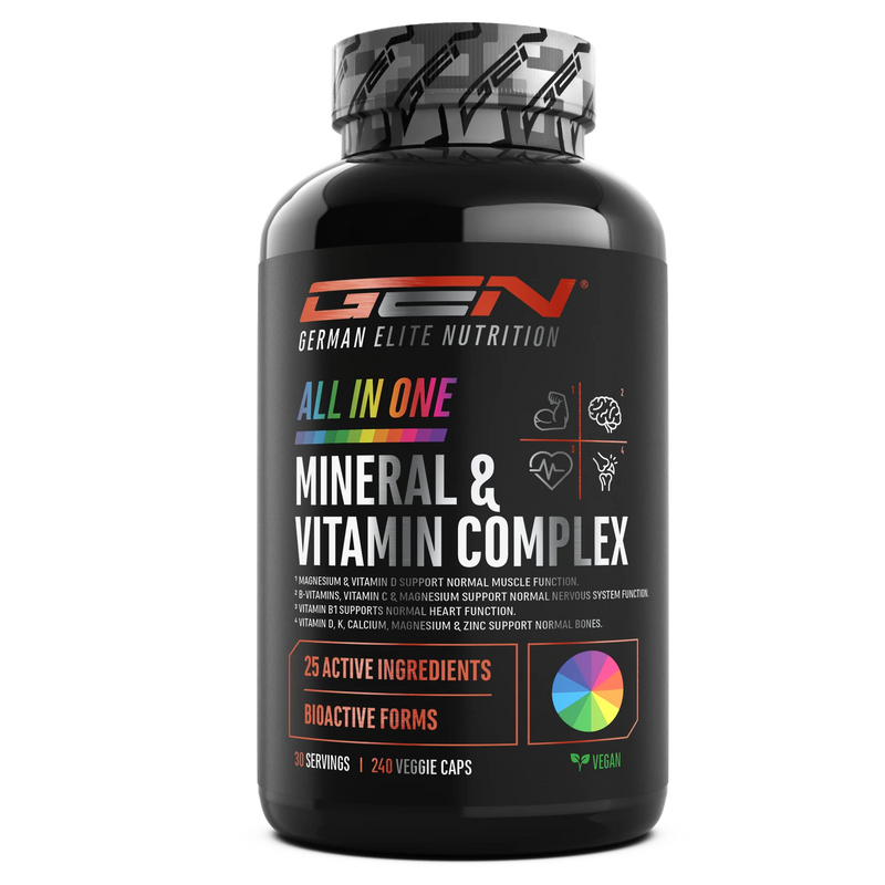 GEN All In One – Mineraal & Vitamine Complex – 240 vegan capsules