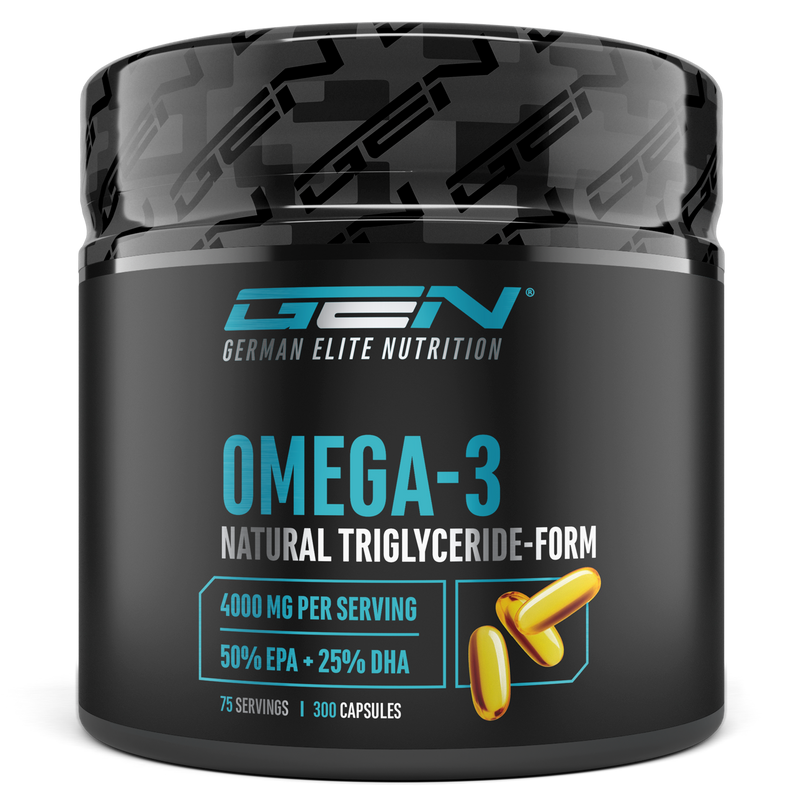 GEN Omega 3 80% 50% EPA 25% DHA 300 softgels